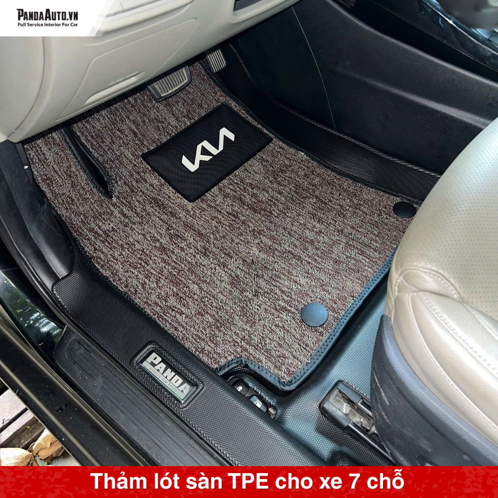 Thảm lót sàn TPE cho xe 7 chỗ