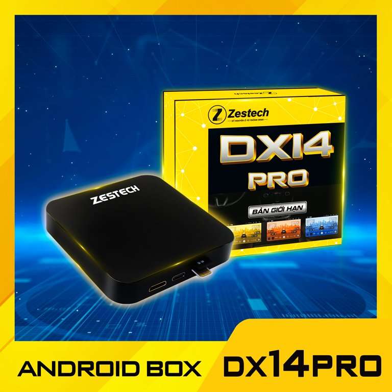 Android Box Zestech DX14 Pro – Chính hãng tại Panda Auto