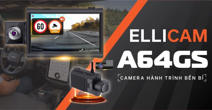 Camera hành trình eliicam A64GS Panda Auto