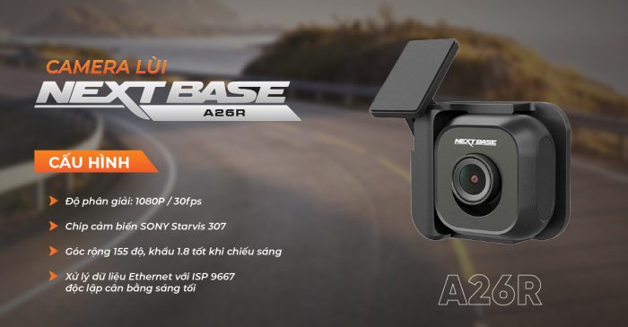 camera hành trình nextbase A26R 