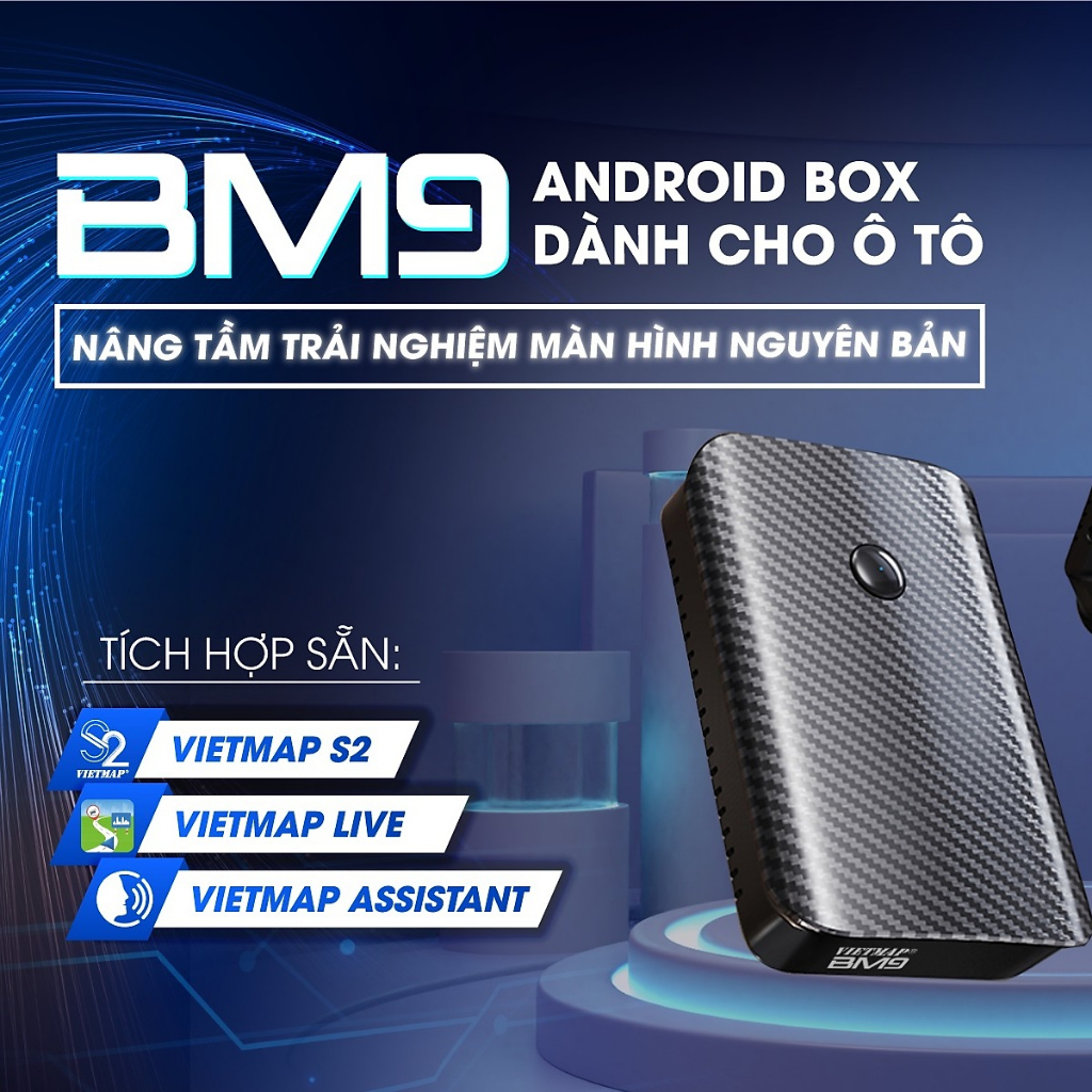 Android Box ô tô Vietmap BM9 Chính Hãng - Giá Tốt