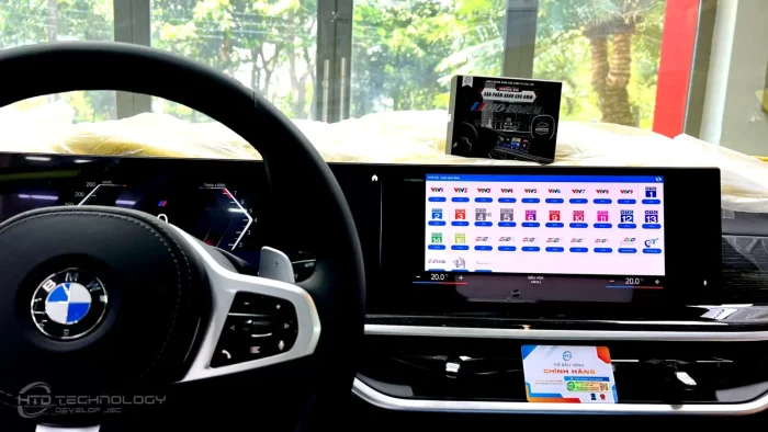 Android Box ô tô HDT D11 New tương thích với nhiều dòng xe