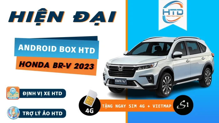 Android Box HTD D11 New lắp được trên nhiều dòng xe