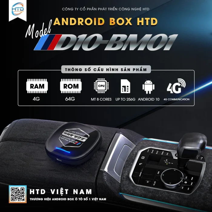 Android Box D10-BM01 sơ hữu cấu hình cực khủng