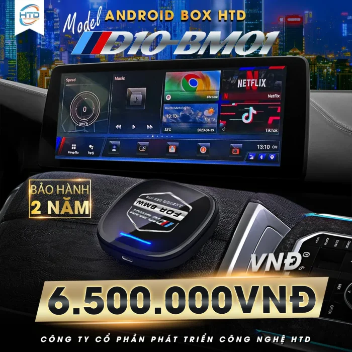 Giá Android Box ô tô HTD D10- BM01