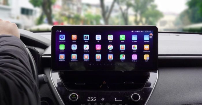 Màn hình ô tô ICAR Elliview Q5 thiết kế giao diện thân thiện