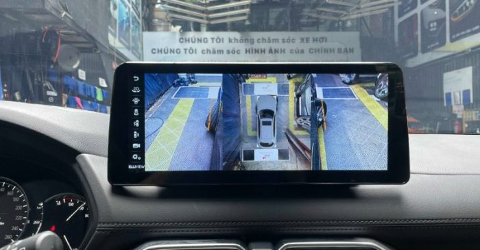Màn hình android liền camera 360 Elliview Q5M quan sát toàn cảnh 360 độ