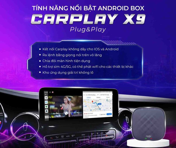 Tính năng nổi bật của Android Box ô tô OledPro X9 