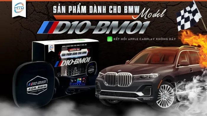 Android Box ô tô HDT D10-BM01 cho xe BMW