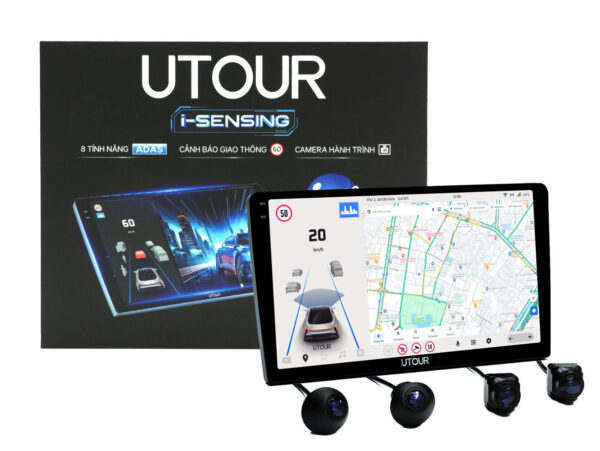 Màn hình liền Camera 360 AI ADAS UTOUR US360 – i2K, i12 và i13