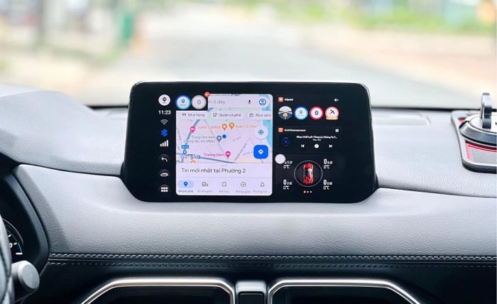 Android box ô tô ICAR Elliview D5-MZD giao diện thân thiện 
