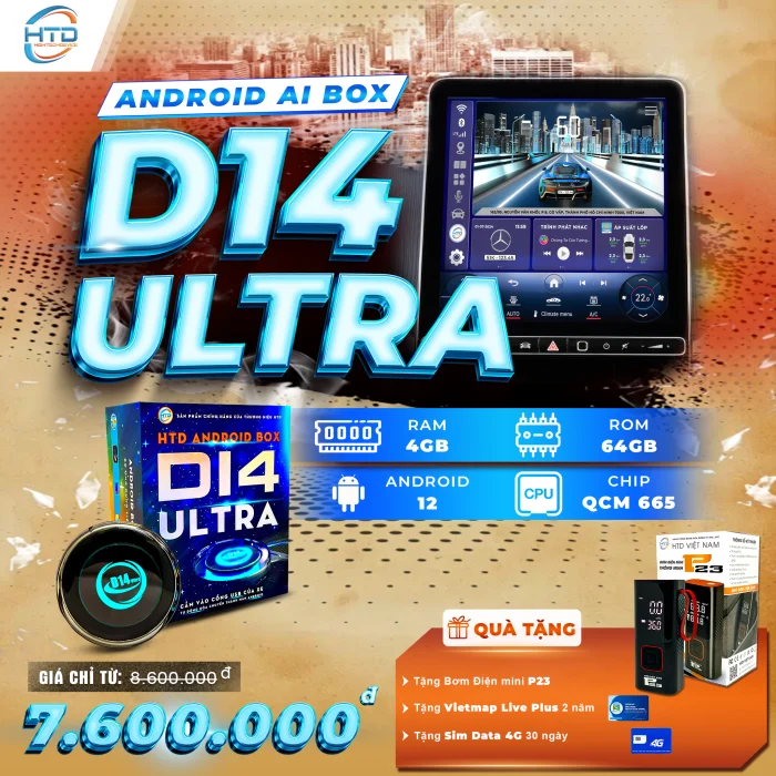 Chương trình ưu đãi từ hãng khi lắp htd d14 ultra