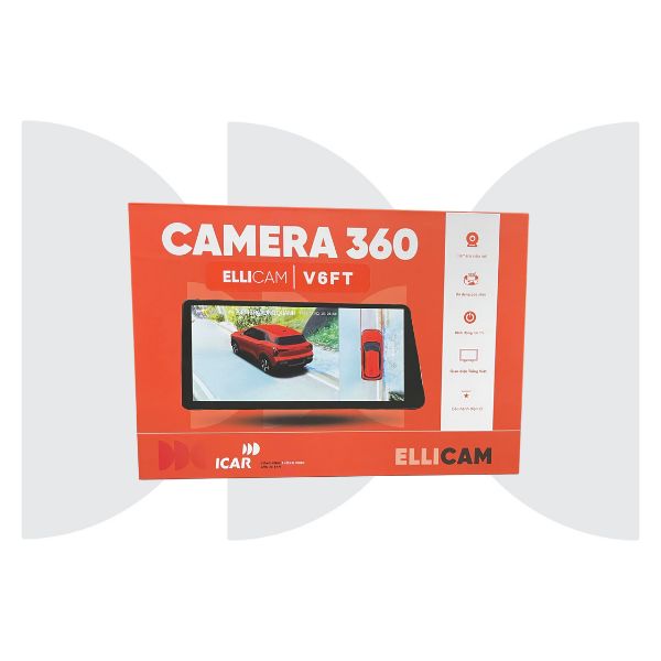 Camera 360 ô tô Icar Ellicam V6VFT dành cho xe Ford Territory