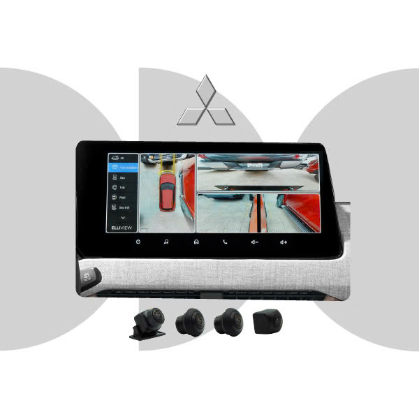 Camera 360 ô tô Icar Elliview V5MX Pro dành cho Mitsubishi Xforce