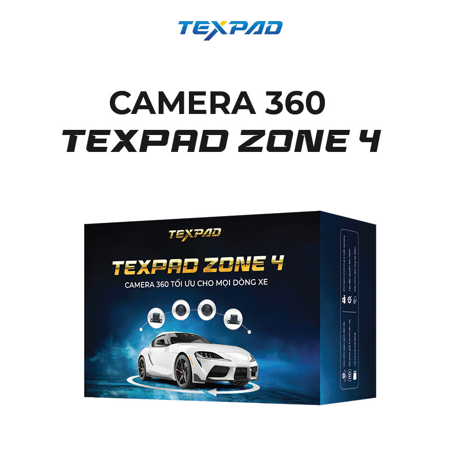 Camera 360 ô tô TexPad Zone 4