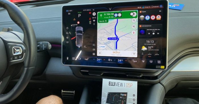 Android box ô tô ICAR Elliview D5 Premium tương thích với nhiều dòng xe như Vinfast