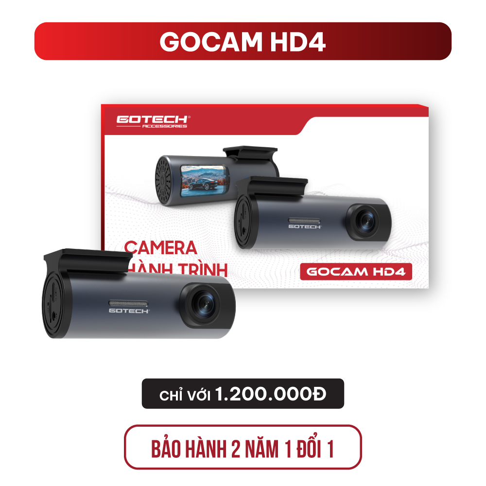 Camera hành trình ô tô Gotech Gocam HD4