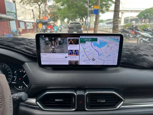 Lắp màn hình Mazda Vicom chính hãng giá tốt tại Panda Auto