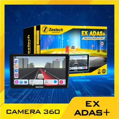 Lắp màn hình Zestech EX ADAS+ camera 360 chính hãng tại Panda Auto