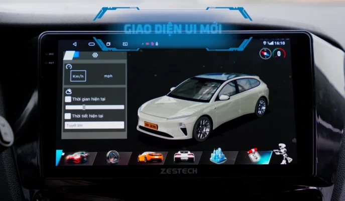 Giao diện màn hình Zestech EX ADAS+