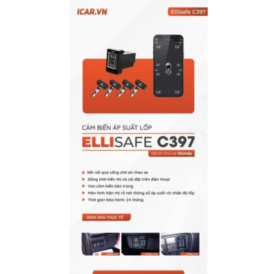 cảm biến áp suất lốp elllisafe c397