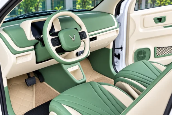 Đổi màu nội thất VF2 đẹp tại Panda Auto 483 Nguyễn Khang Hà Nội