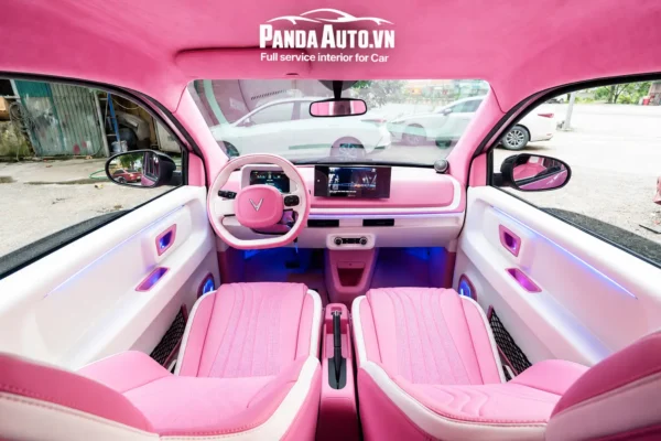 Panda Auto chuyên thi công đổi màu nội thất VF2 siêu đỉnh siêu cá tính