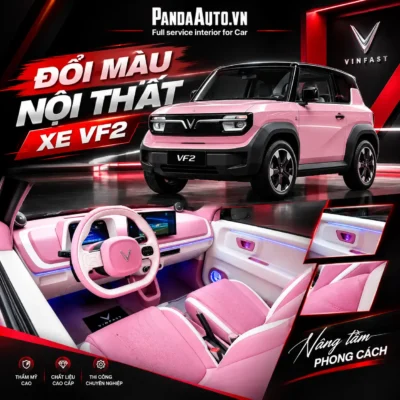 Đổi màu nội thất VF2 siêu cá tính, báo giá và các tone HOT 2026