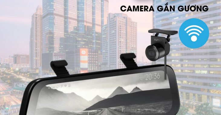 Camera hành trình gương 70mai D07