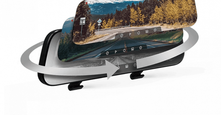 Camera hành trình gương 70mai S500 chính hãng tại Panda Auto