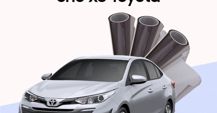 Dán phim cách nhiệt ô tô cho xe Toyota