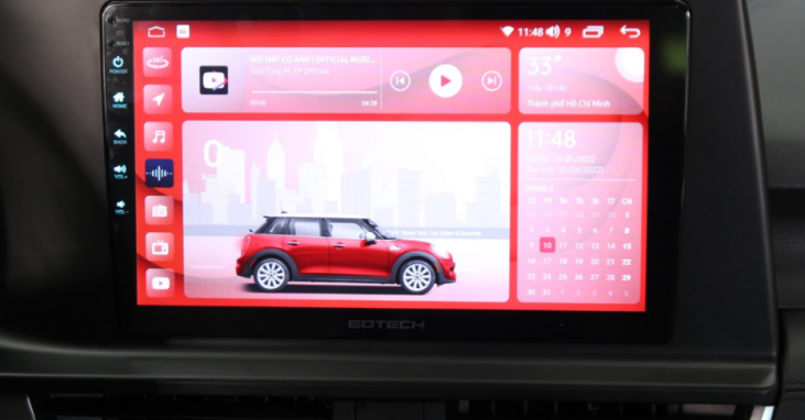 màn hình android cho kia seltos