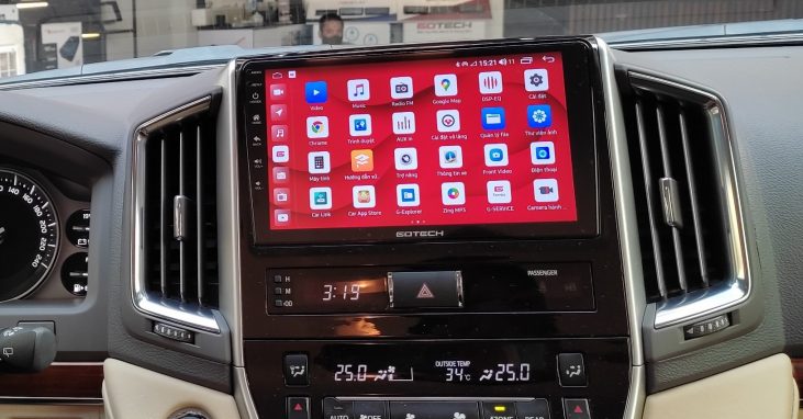 Màn hình toyota landcruise