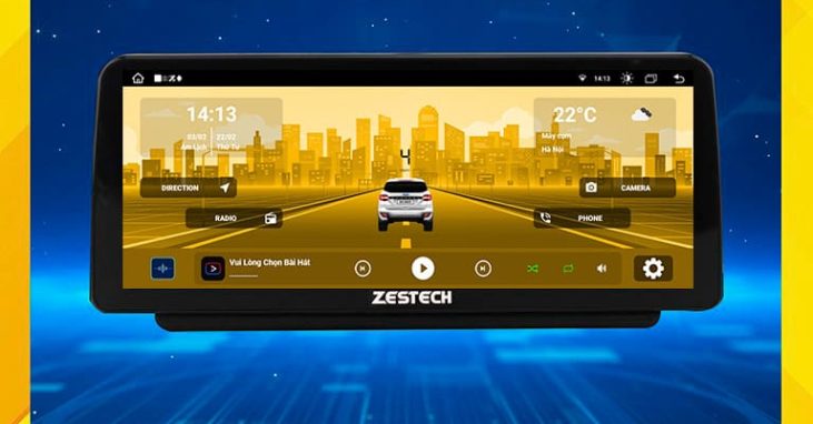 MÀn hình android Zestech MLK Toyota Cross