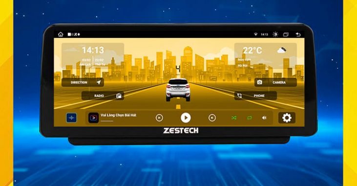 MÀn hình android Zestech MLK Toyota Cross