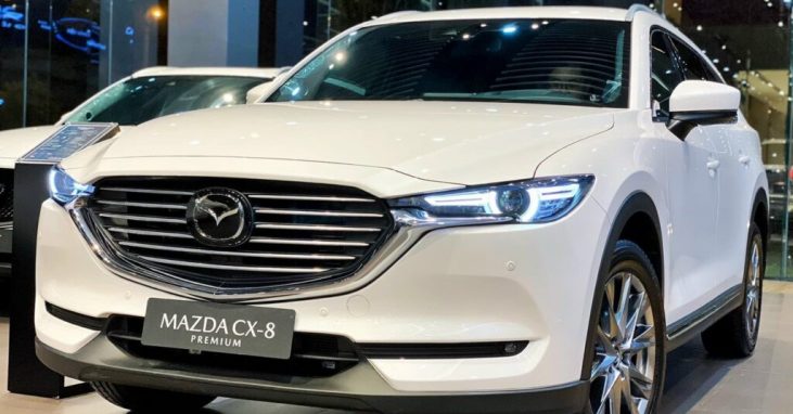 độ đèn Mazda CX8