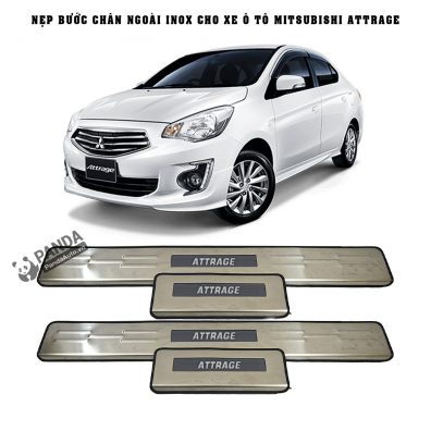 Nep-buoc-chan-ngoai-inox-cho-xe-oto-MITSUBISHI-ATTRAGE-tai-panda-auto