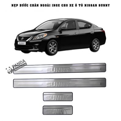 Nep-buoc-chan-ngoai-inox-cho-xe-oto-NISSAN-SUNNY-tai-panda-auto