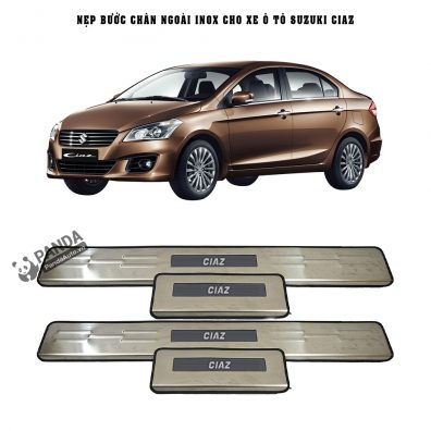 Nep-buoc-chan-ngoai-inox-cho-xe-oto-SUZUKI-CIAZ-tai-panda-auto