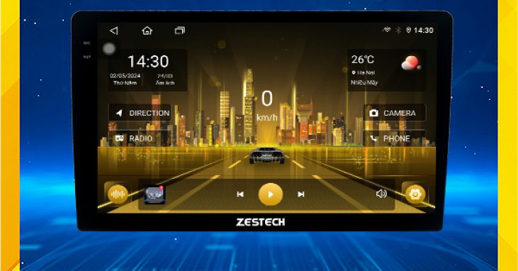 Màn hình Zestech ZT2k bản thiếu tại panda auto