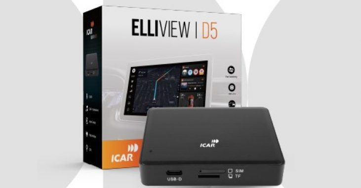 Android box ô tô icar elliview d5pvf panda auto