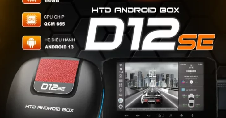 Android Box ô tô D12SE PAnda Auto