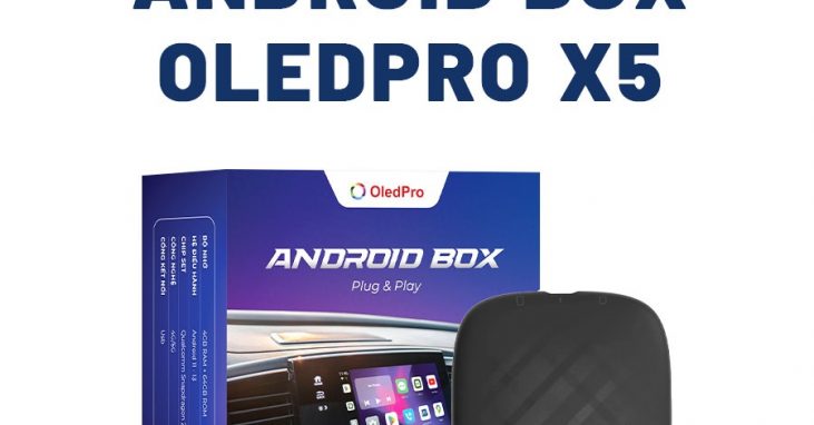 Android box X5 tại Panda Auto