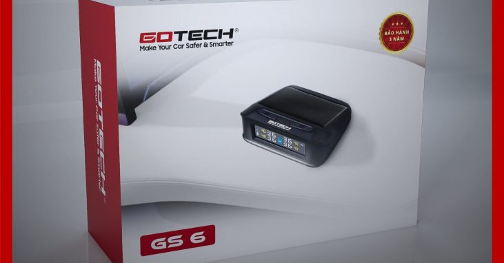 Cảm biến lốp Gotech GS6 van trong chính hãng tại Panda Auto 483 Nguyễn Khang, Cầu Giấy, Hà Nội