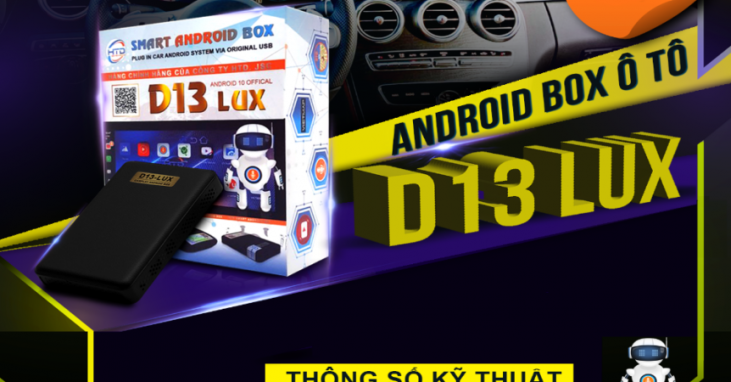 Android Box ô tô HTD D13 Lux Panda Auto