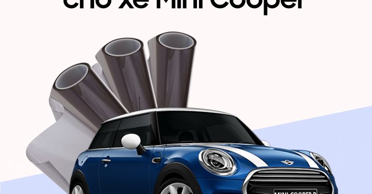 Dán phim cách nhiệt cho xe mini cooper