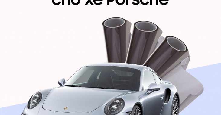 Dán phim cách nhiệt ô tô cho xe Porsche