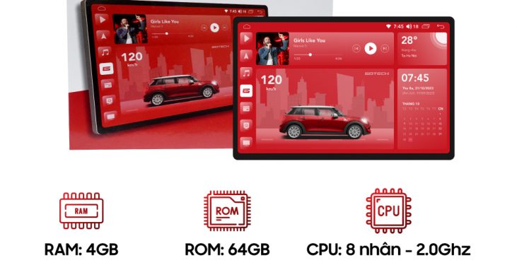Màn hình ô tô Gotech GT13i