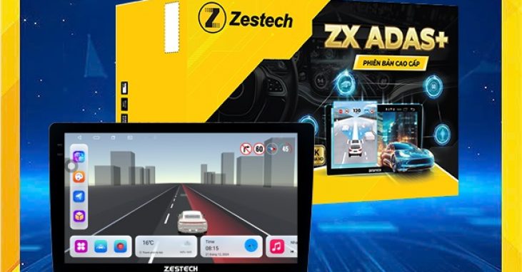 man hinh ô tô zestech zx adas+ cao cấp tại panda auto