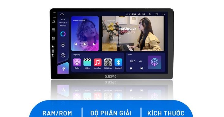 Màn hình android Oledpro A3 Platinum
